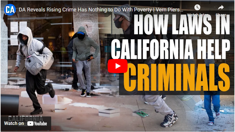 DA Reveals Rising Crime Has Nothing to Do With Poverty